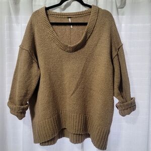 Free People oversize sweater